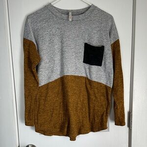 My Story Gray Knit Sweater size S
